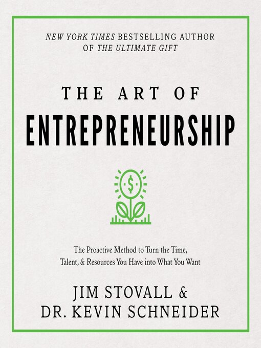 Title details for The Art of Entrepreneurship by Jim Stovall - Wait list